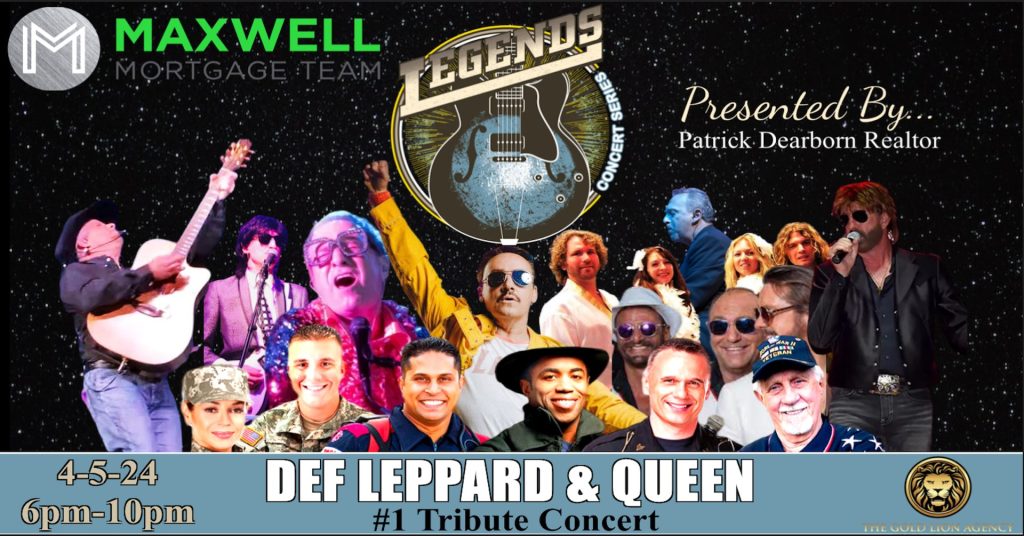 Legends Concert Series DefLeppard Queen 4 5 24