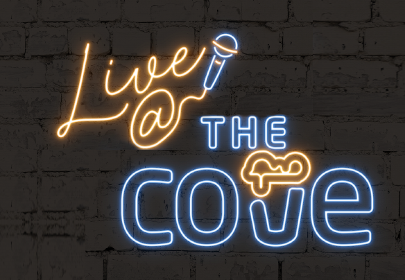 Live at The Cove Logo black