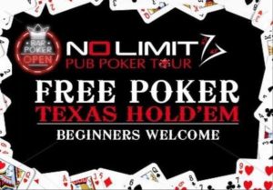No Limit Pub Poker Tour Beginners Welcome