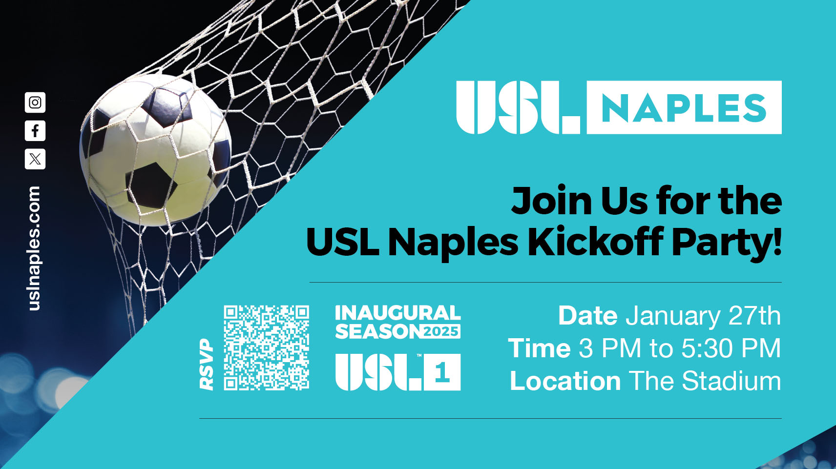 USL Naples Kickoff Party! Paradise Coast Sports Complex