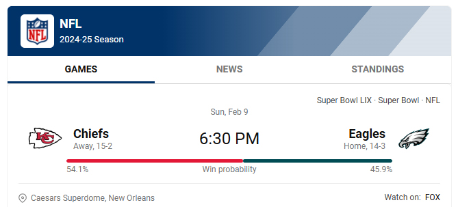 Big Game Match