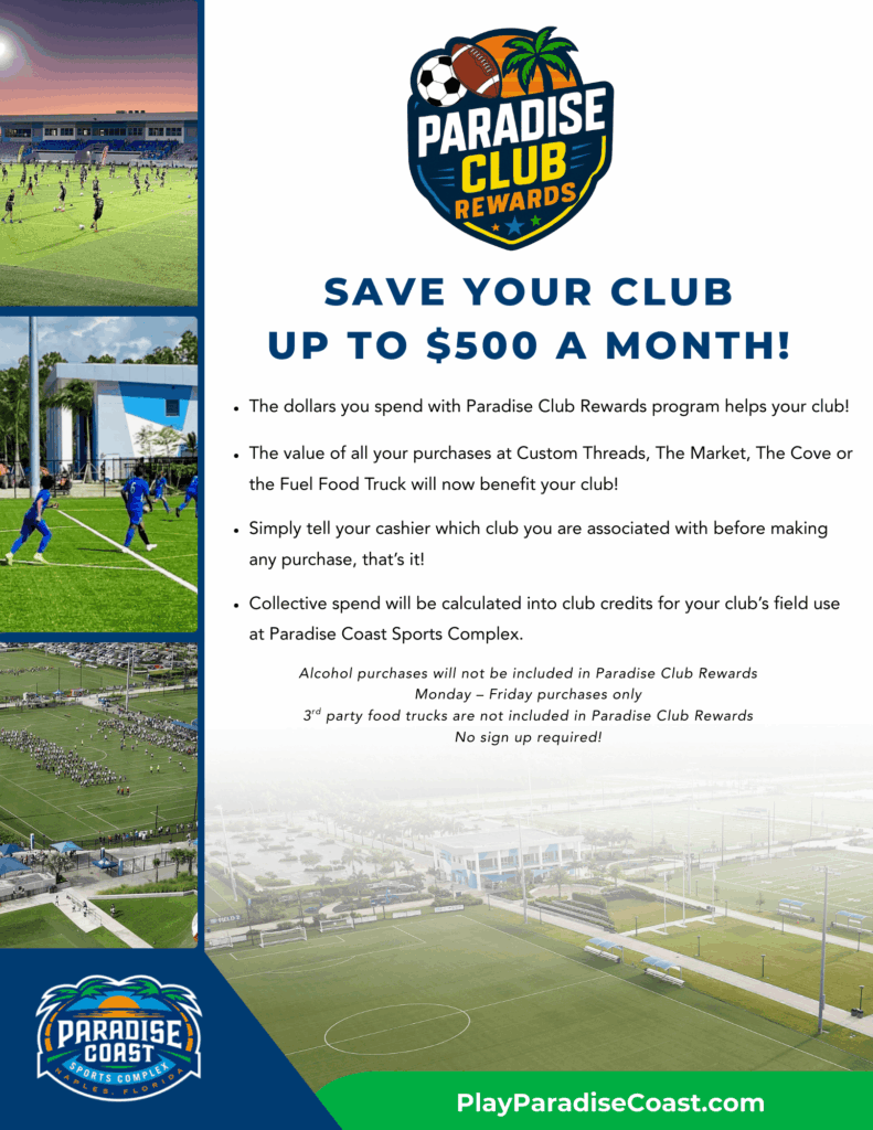 Paradise Club Rewards Website