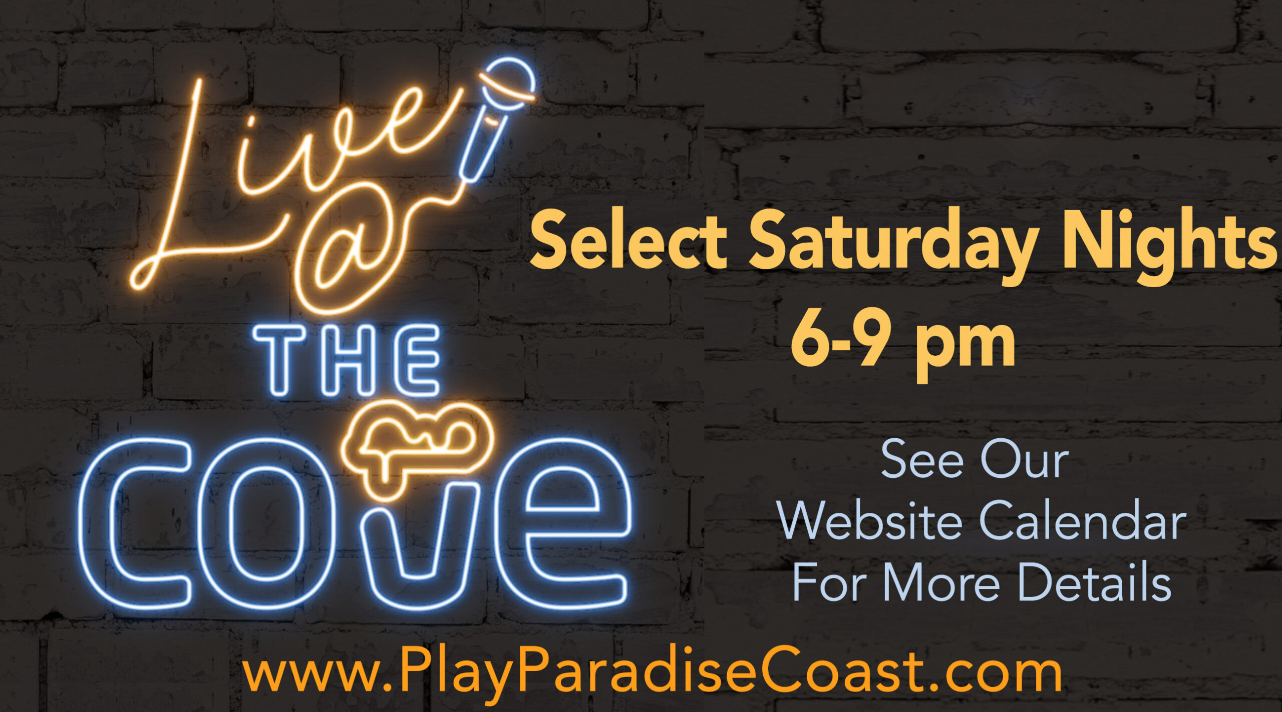Live At The Cove TV Graphic1 Live At The Cove TV Graphic1