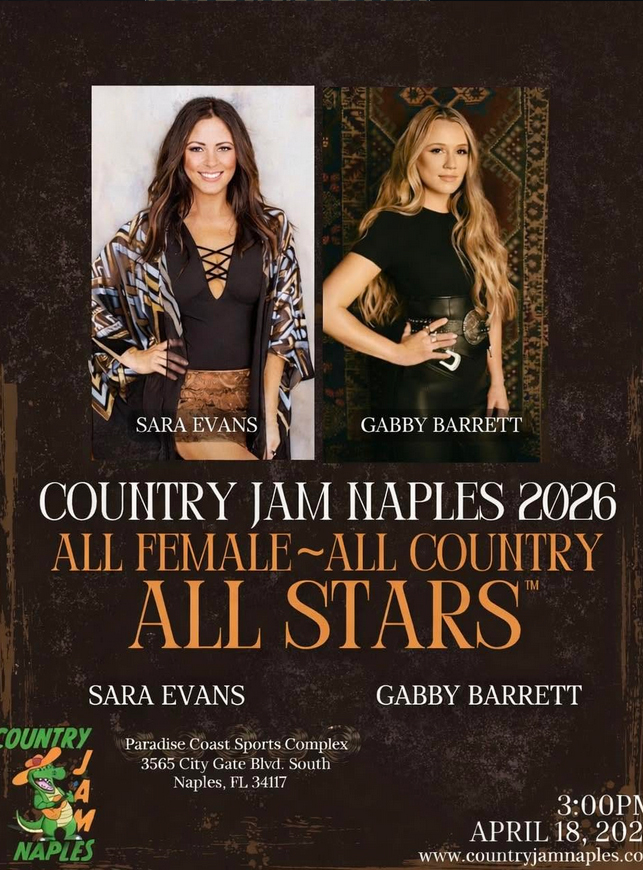Country Jam Naples Poster 2026